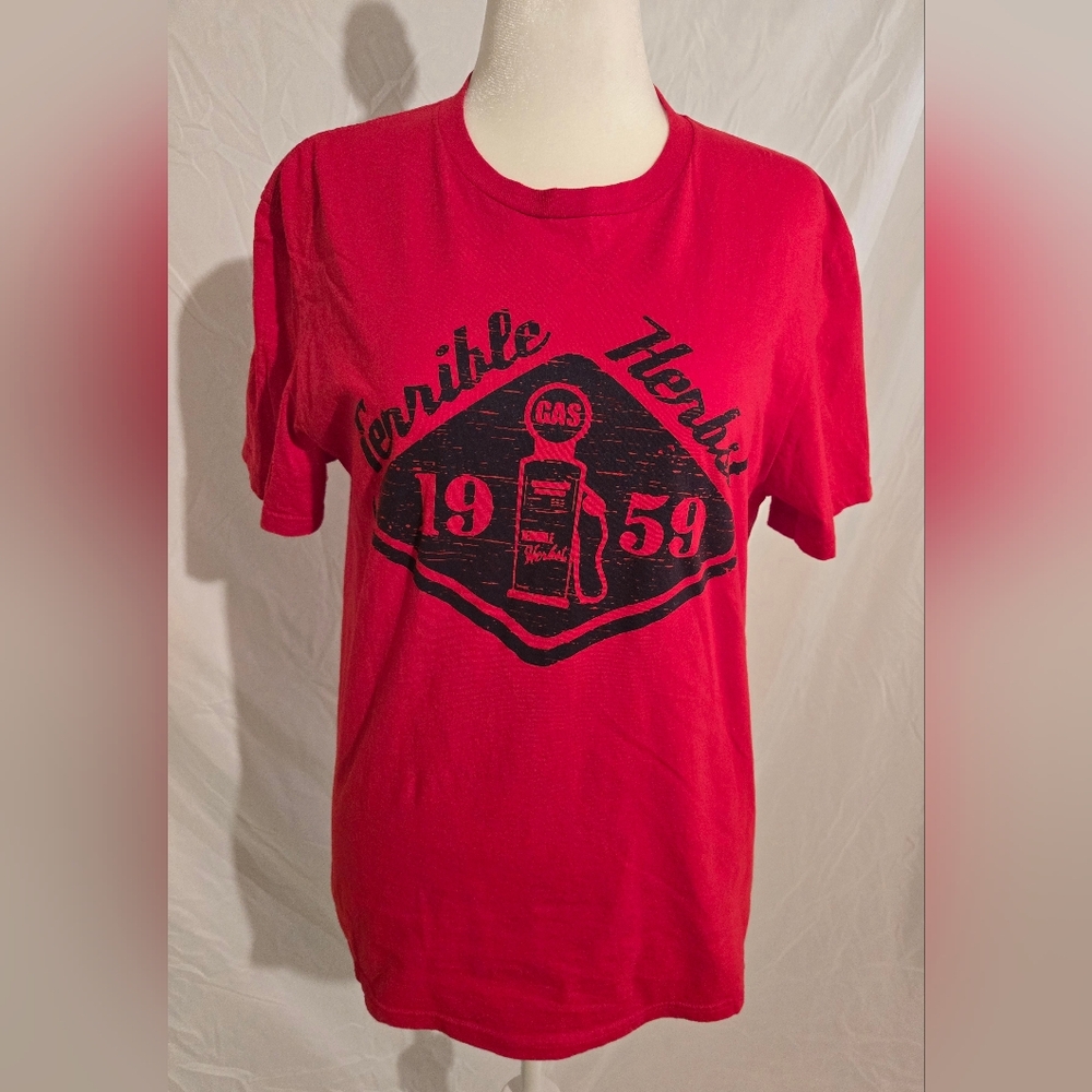 Terrible Herbst Red Graphic Men's T-Shirt